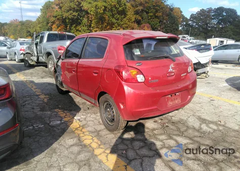 2014 Mitsubishi Mirage De z USA, uszkodzony, nr VIN ML32A3HJ4EH022972